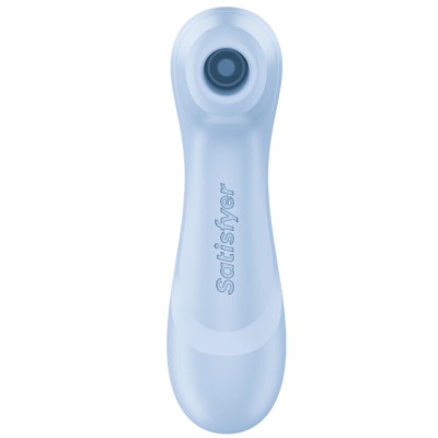 SATISFYER - PRO 2ª GERAÇÃO 4 ESTIMULADOR CLITORIAL AZUL SERENO - D-246921 - Dona Pimenta
